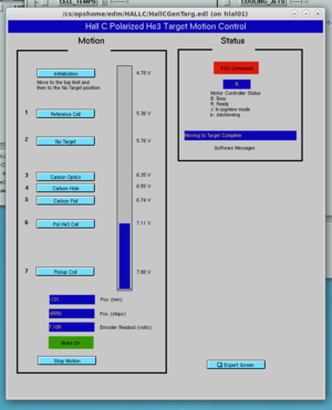 Target motion control